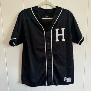 HUF Black H Jersey Small